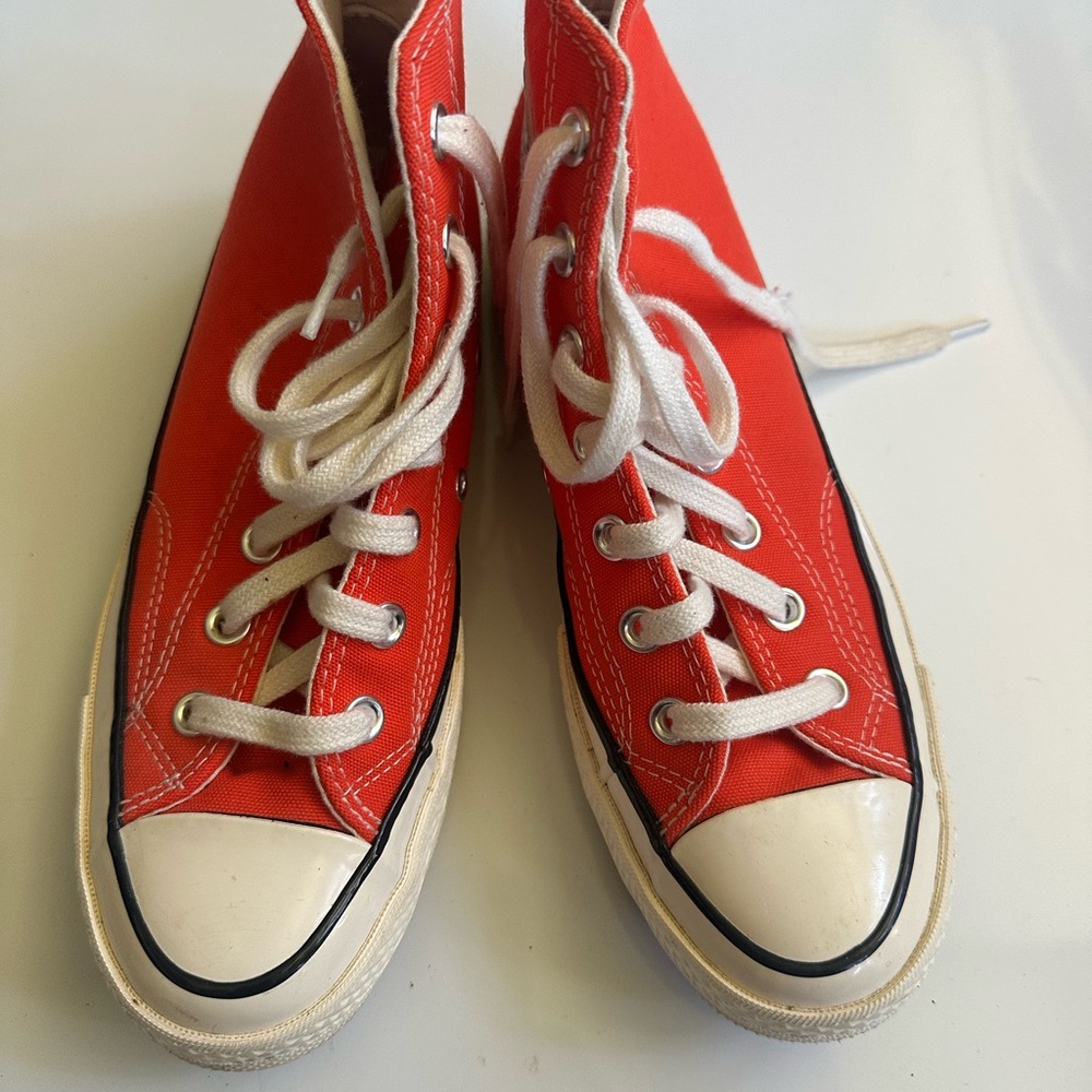 Converse Red Chuck Taylor High-Tops